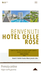 Mobile Screenshot of dellerosejesolo.it